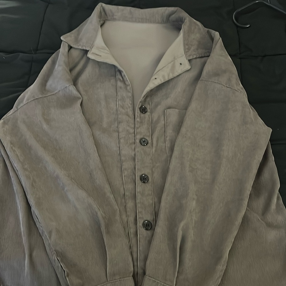 Over size light jacket